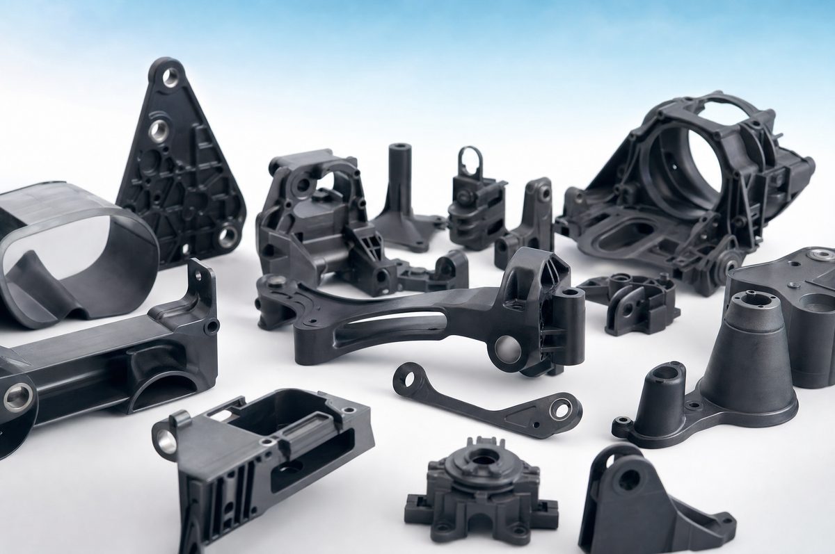Precision plastic aerospace components